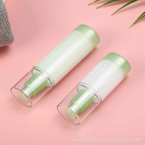 Printed Clear Frosted Vacuum Airless Lotion Bottle